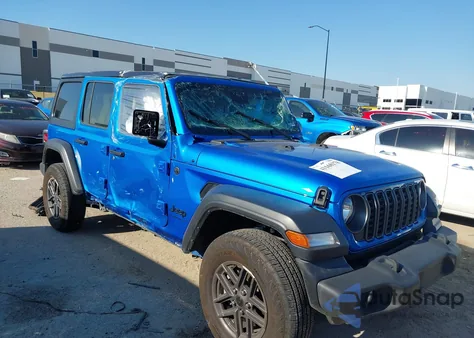 2024 Jeep Wrangler 4-Door Sport S 4X4 from USA, damaged, VIN 1C4PJXDG3RW338935